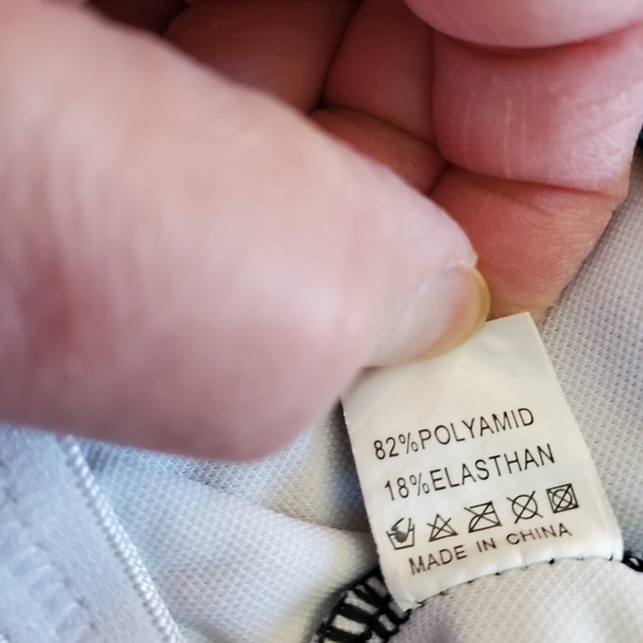 Multi-Colored Print Swim Halter Top size 3XL - Picture 9 of 13